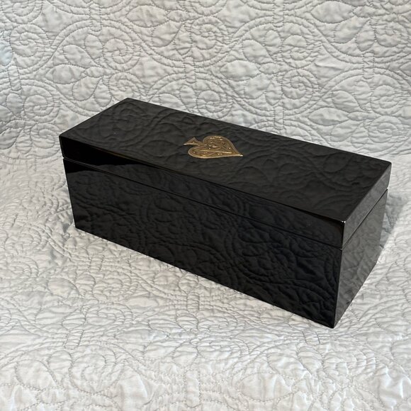 Armand De Brignac Rose Ace Of Spades Black Lacquer Champagne Box Case ONLY - Picture 4 of 10